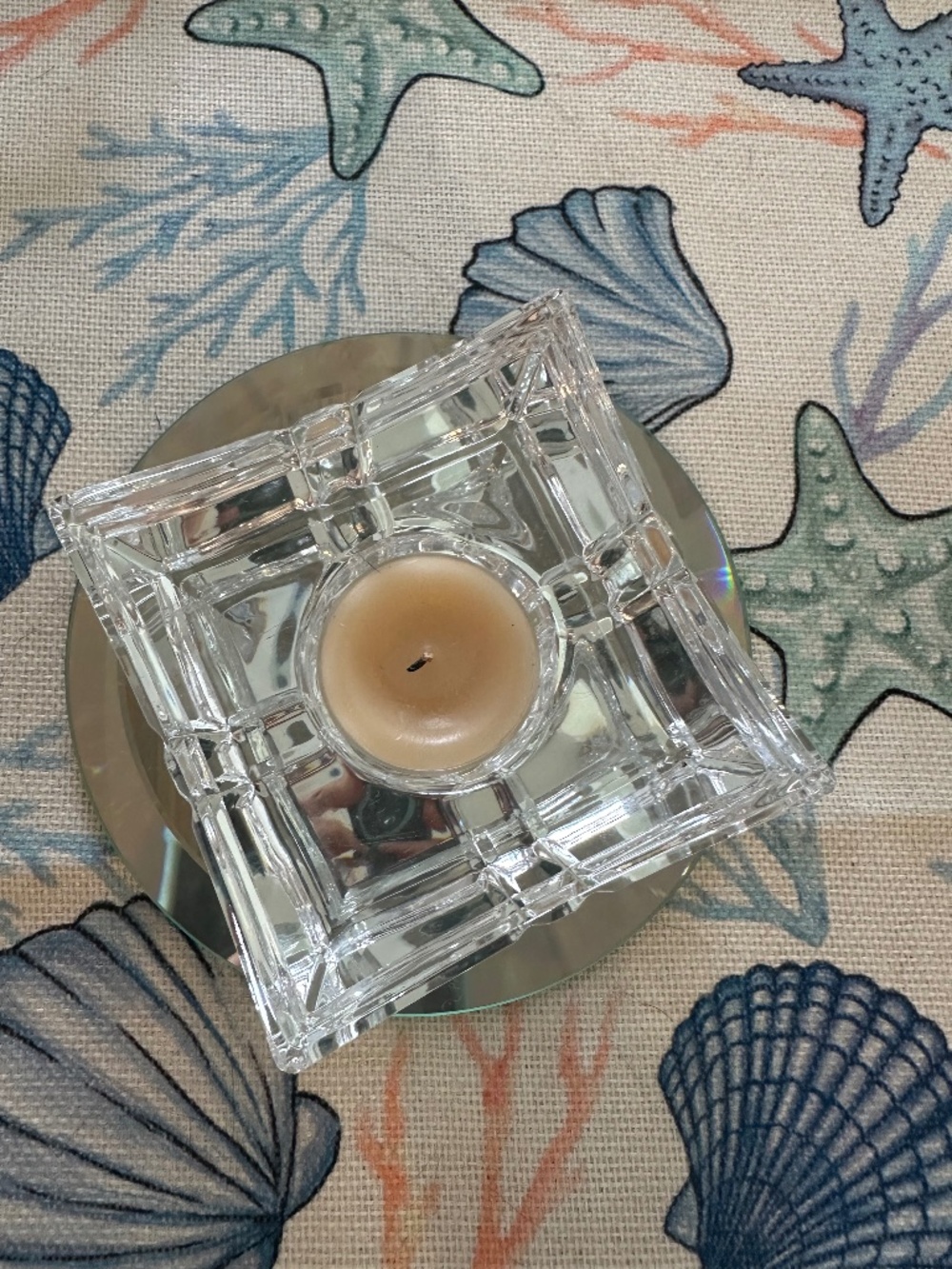Waterford glass votive